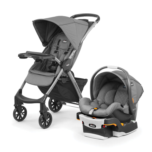 Chicco Mini Bravo Plus Travel System in Slate